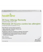 health One Loratadine Allergy Remedy 10 mg - 12 Tablets